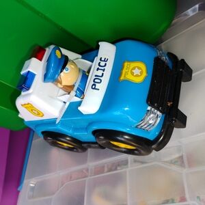 BRAND NEW Blue Police Toy Car for Kids